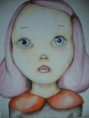 Pembe saçlı çocuk/Pink haired kid